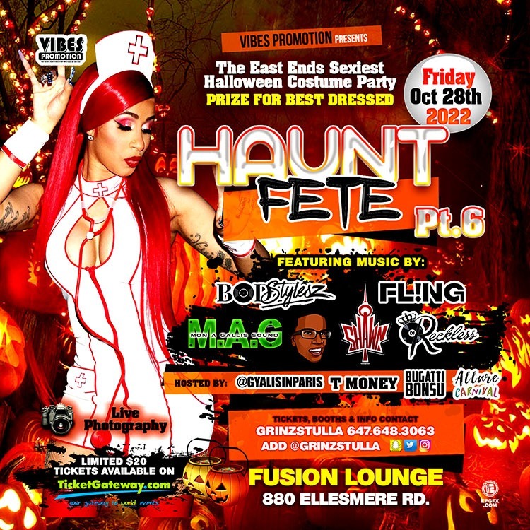 Haunt Fete 6.0 Sexiest Halloween Party In The East 