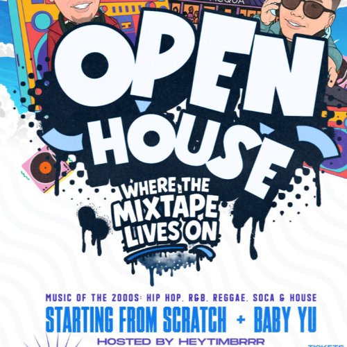 OPEN HOUSE ’THE DAY PARTY’ (WHERE THE MIXTAPE LIVES ON) 3-9pm