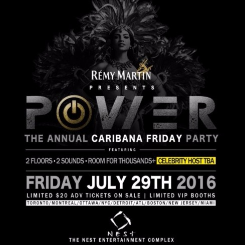 Power  - The Annual Caribana Friday Party 