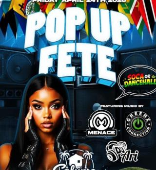 Pop Up Fete Season -april 24th 