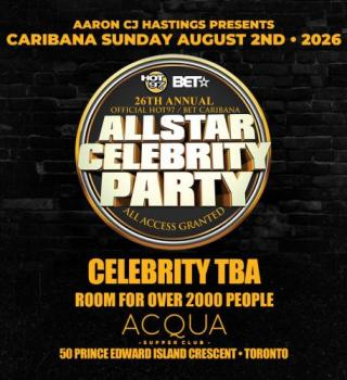 Hot 97 Bet All Star Celebrity Caribana Party 
